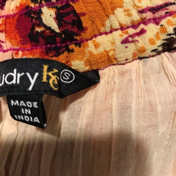 Flowy Colorful Skirt Sz. S - Picture 6 of 7